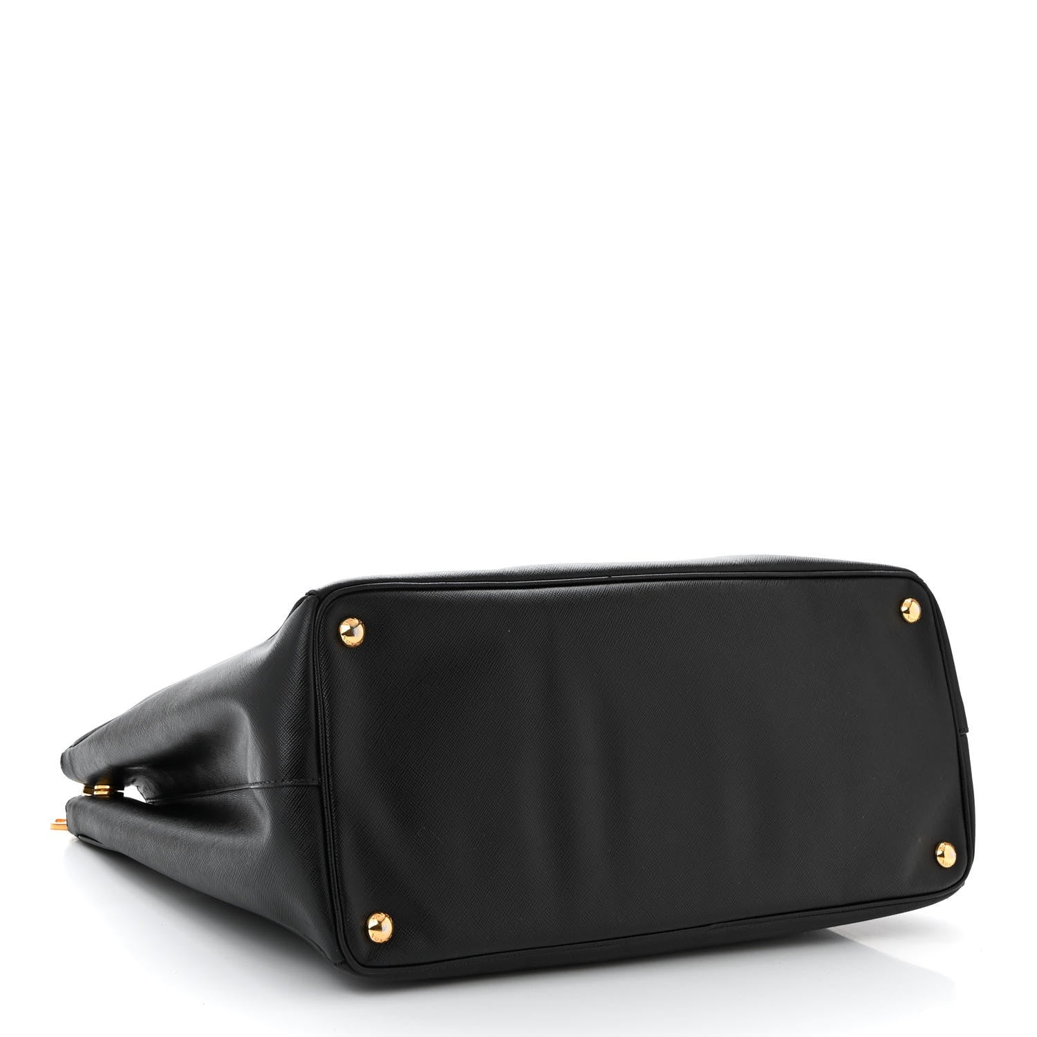 Prada Saffiano Lux Extra Large Galleria Double Zip Tote Black 4 of 12