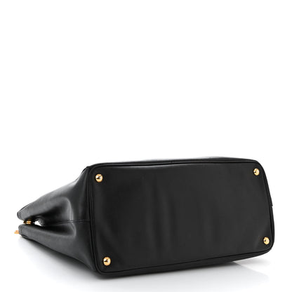 Prada Saffiano Lux Extra Large Galleria Double Zip Tote Black 4 of 12