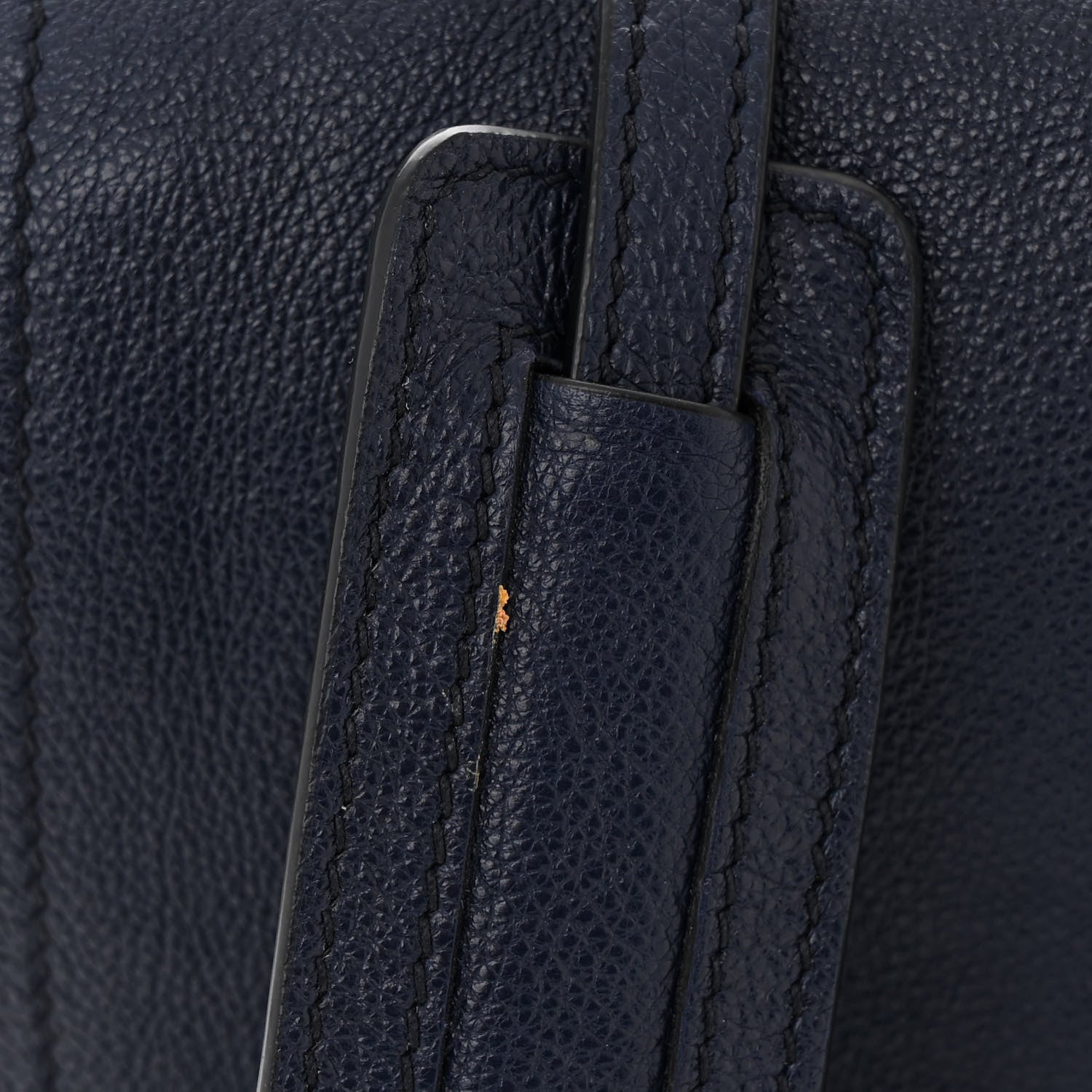 Prada Glace Calf Etiquette Flap Inchiostro Astrale 11 of 11