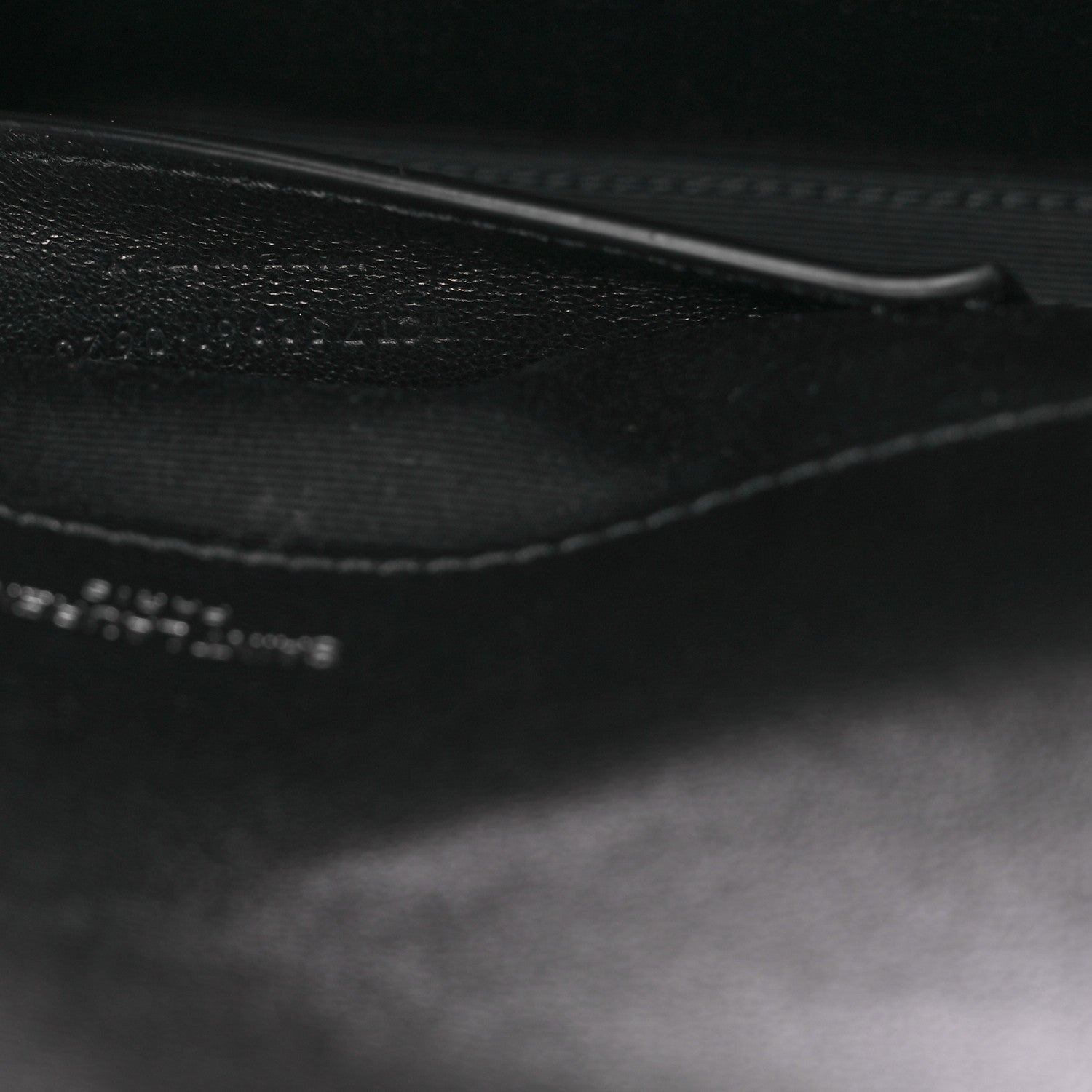 Saint Laurent Lambskin Quilted Kate Clutch Black 7 of 11