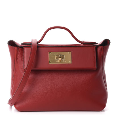 Hermes Evercolor Swift 24/24 21 Rouge Piment 1 of 11