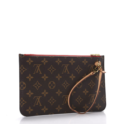 Louis Vuitton Monogram Neverfull MM GM Pochette Cherry 2 of 10
