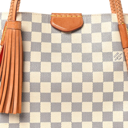 Louis Vuitton Damier Azur Propriano Rose Ballerine 7 of 9