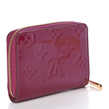 Louis Vuitton Vernis Zippy Coin Purse Magenta 3 of 7
