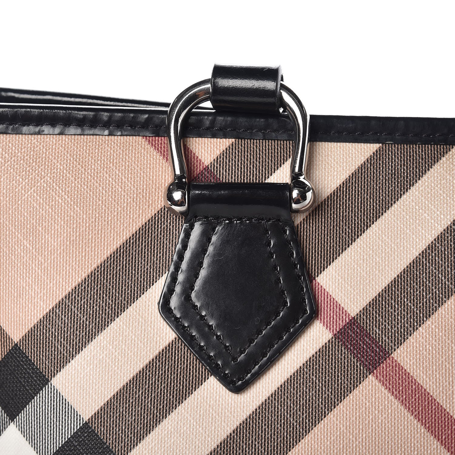 Burberry Supernova Check Stanton Tote Black 15 of 20