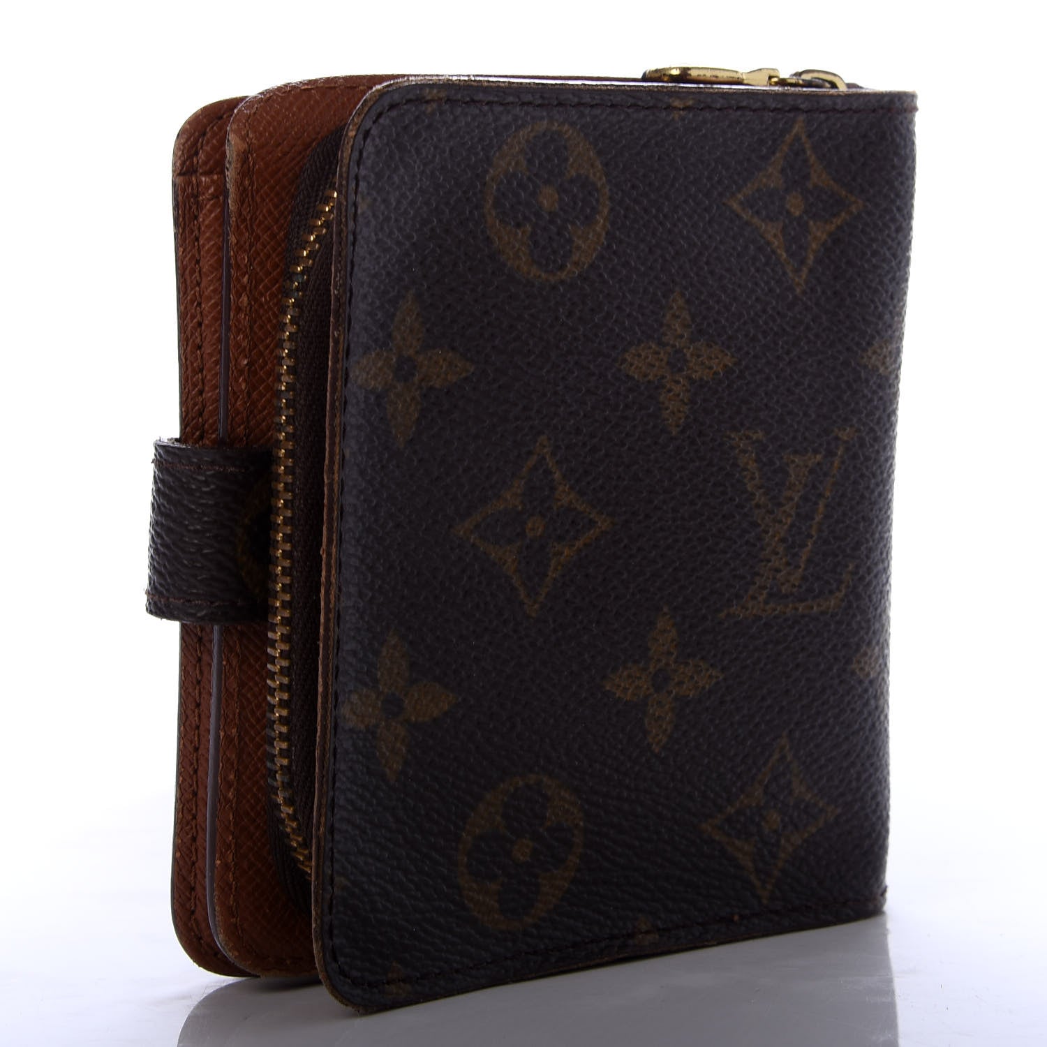 Louis Vuitton Monogram Compact Zippe Zipped Wallet 3 of 8