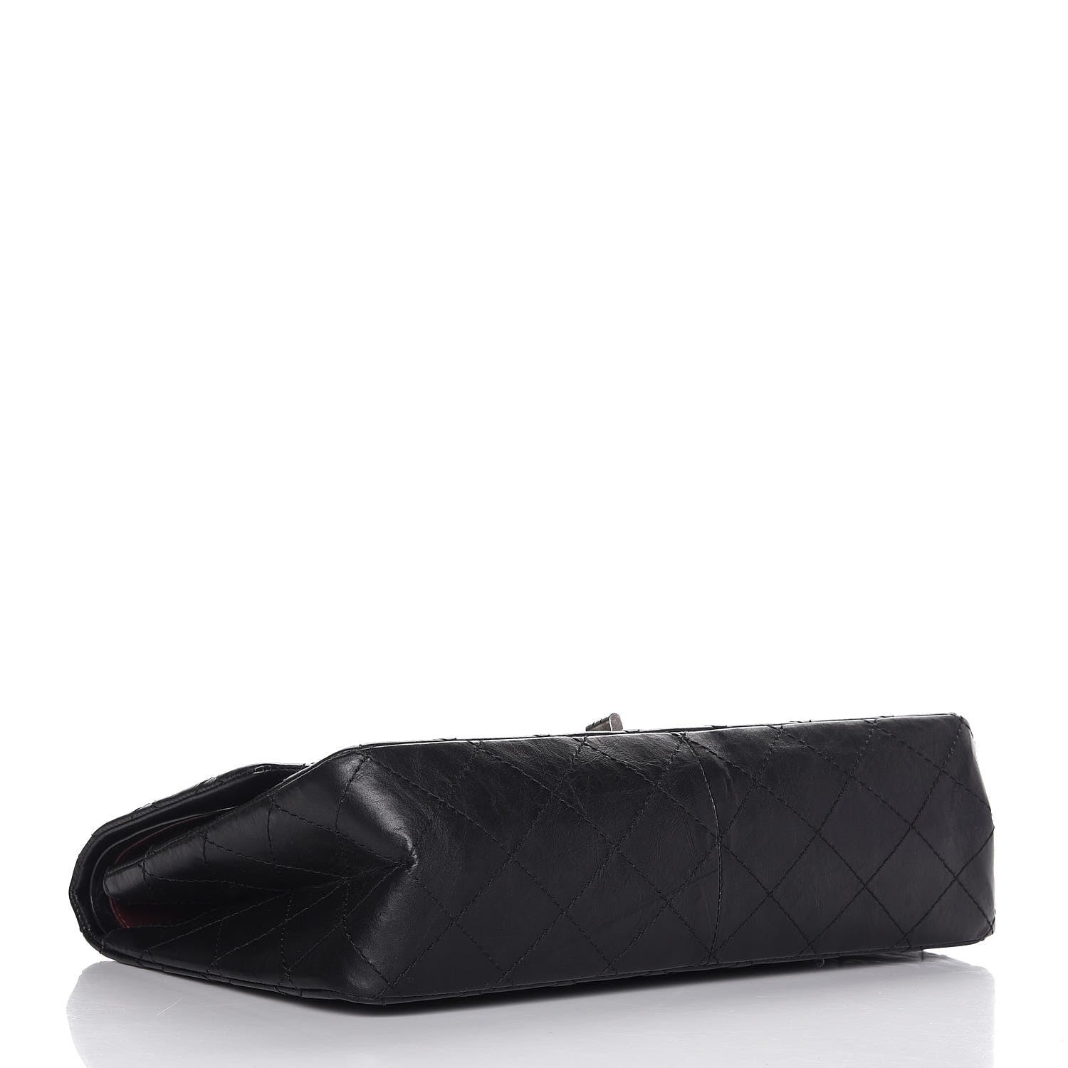 Chanel Aged Calfskin Quilted 2.55 Reissue 227 Flap Black 4 of 9