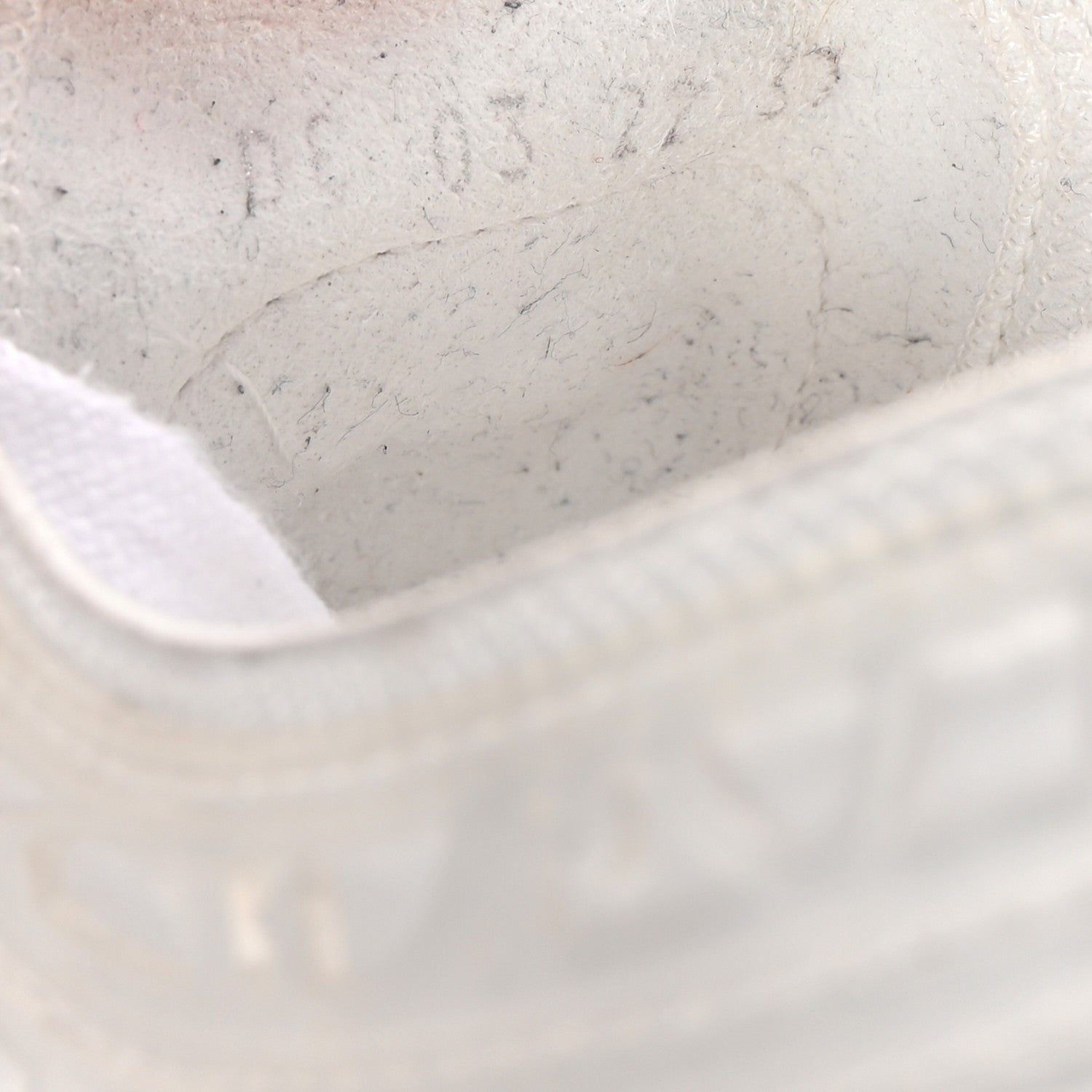 Christian Dior PVC Oblique Embossed Womens B23 Low Top Sneakers 37 White 9 of 10