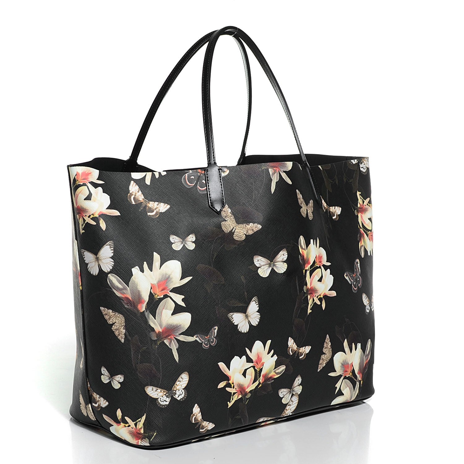 Givenchy Textured Coated Canvas Magnolia and Moth Print Large Antigona Tote 3 of 10