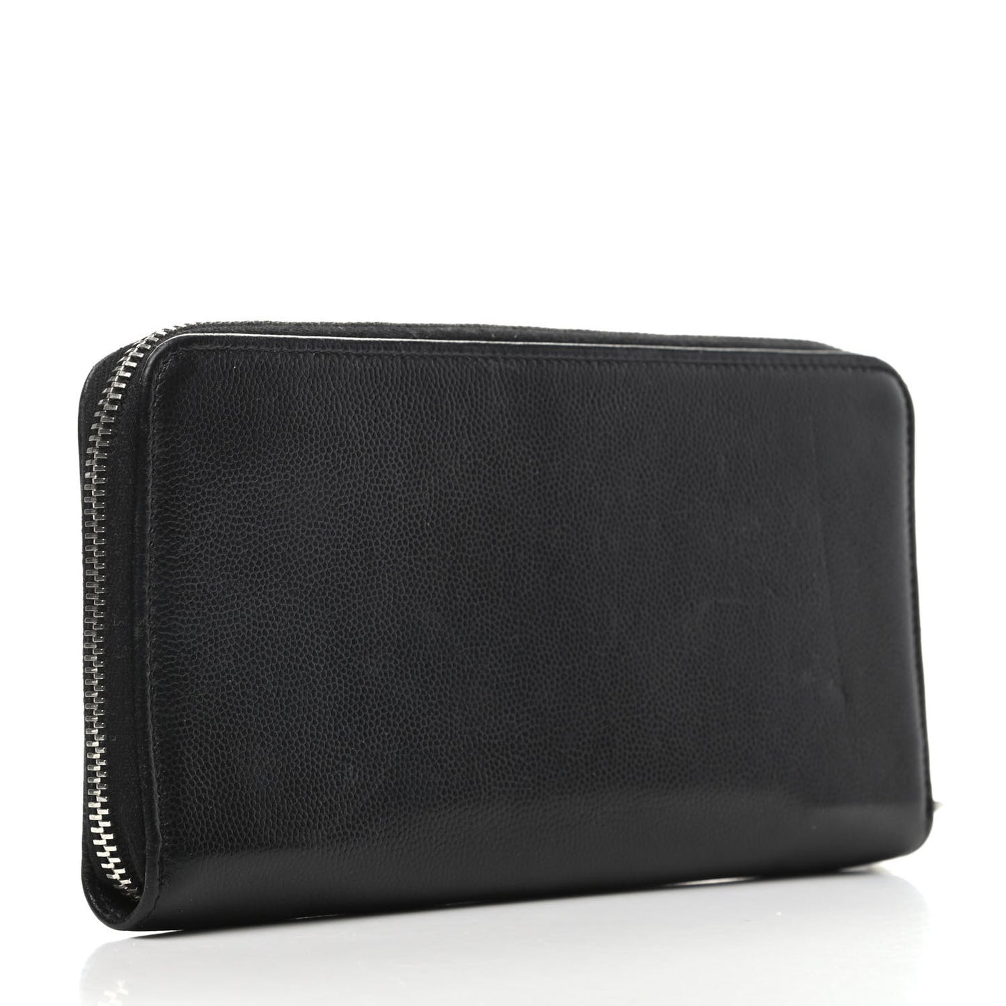 Caviar Sevruga Zip Around Wallet Black