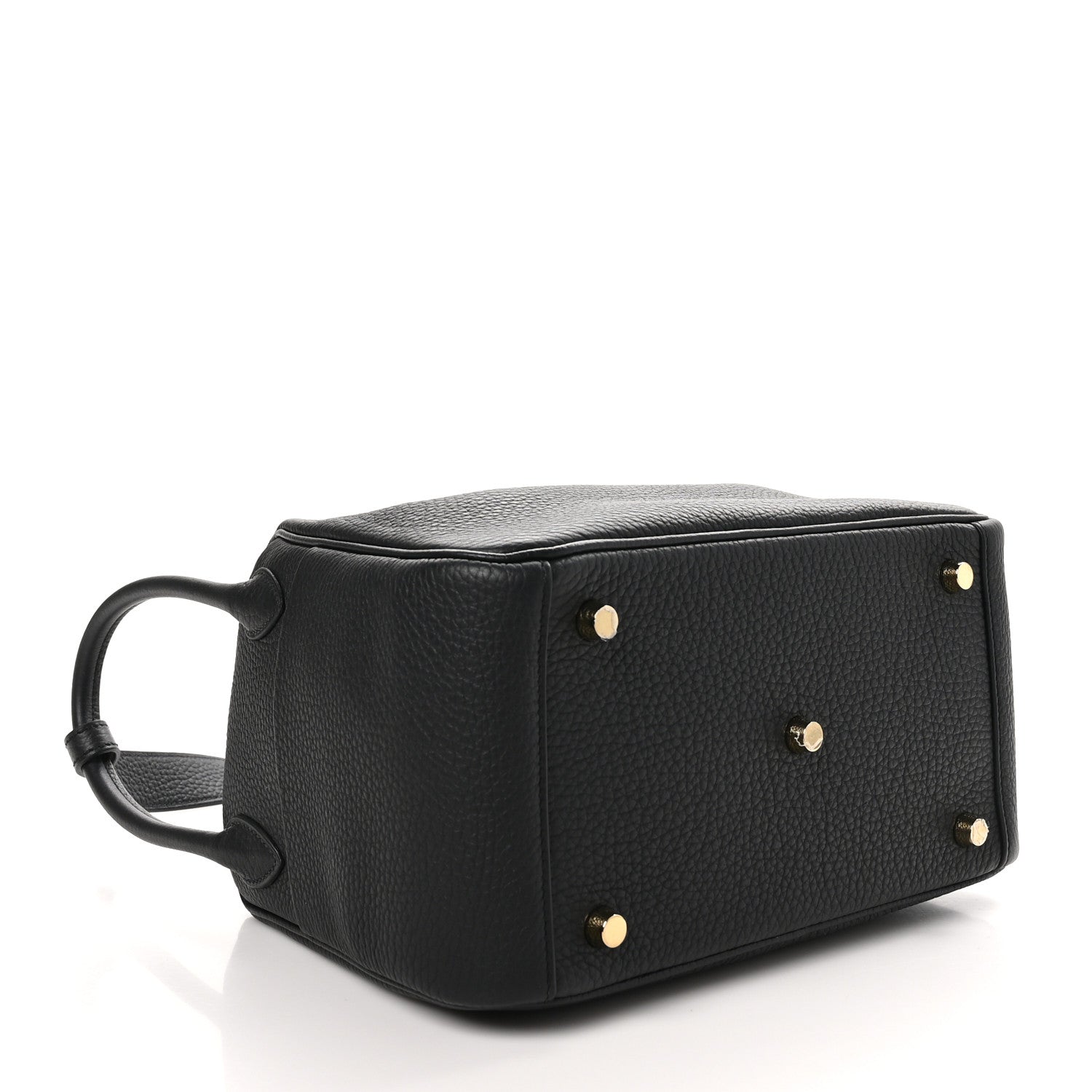 Hermes Taurillon Clemence Lindy 26 Black 4 of 11