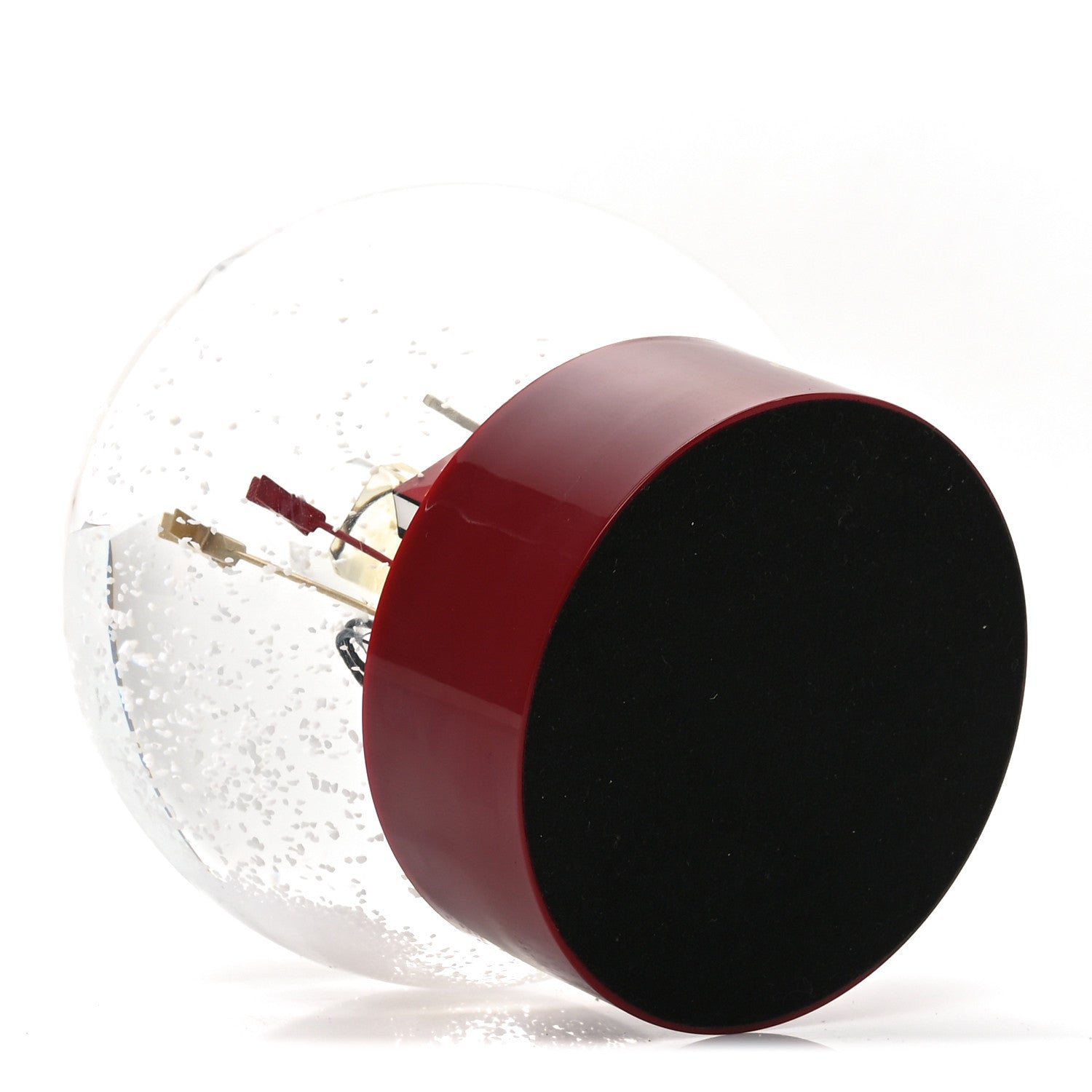 Chanel Glass N°5 Perfume Bottle Snow Globe Red 4 of 8