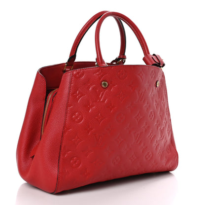 Louis Vuitton Empreinte Montaigne MM Cherry 3 of 12