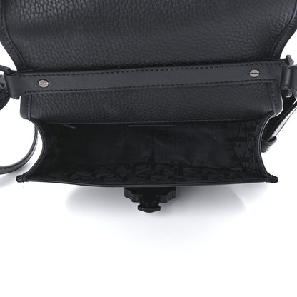 Christian Dior Grained Calfskin Mini Gallop Bag With Strap Black 4 of 10