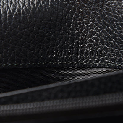 Gucci Dollar Calfskin GG Marmont Continental Wallet Black 6 of 8