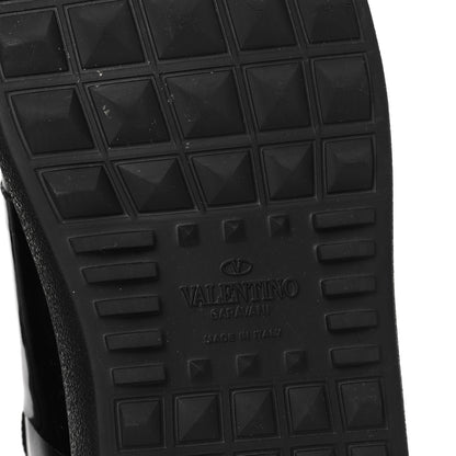 Valentino Garavani Calfskin Rockstud Untitled Open Sneakers 40 Black 6 of 8