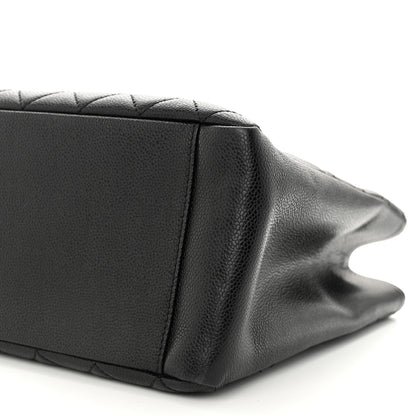 Chanel Caviar Quilted Grand Shopping Tote GST Black 10 of 10