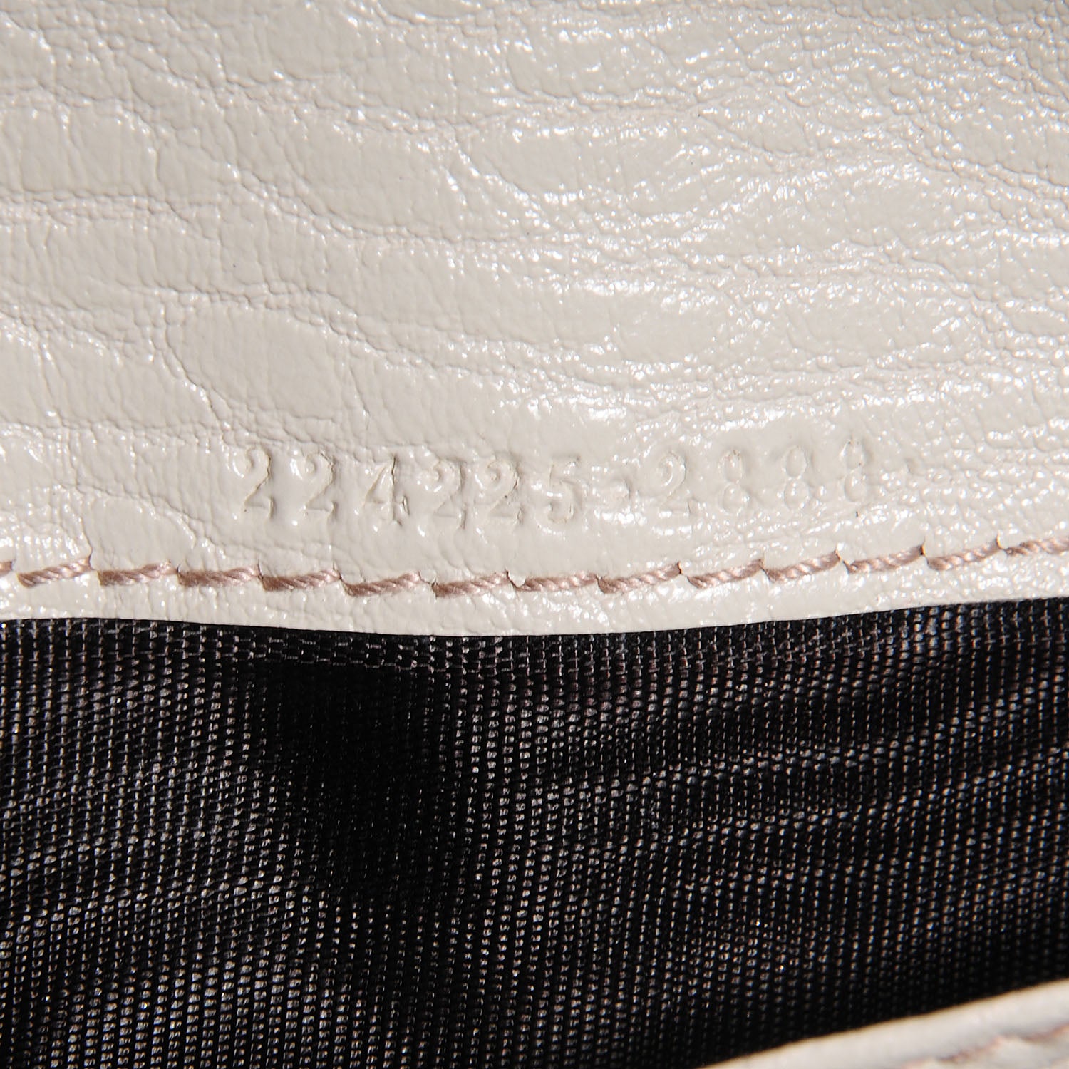 Gucci Monogram Interlocking GG Continental Wallet Off White 6 of 7