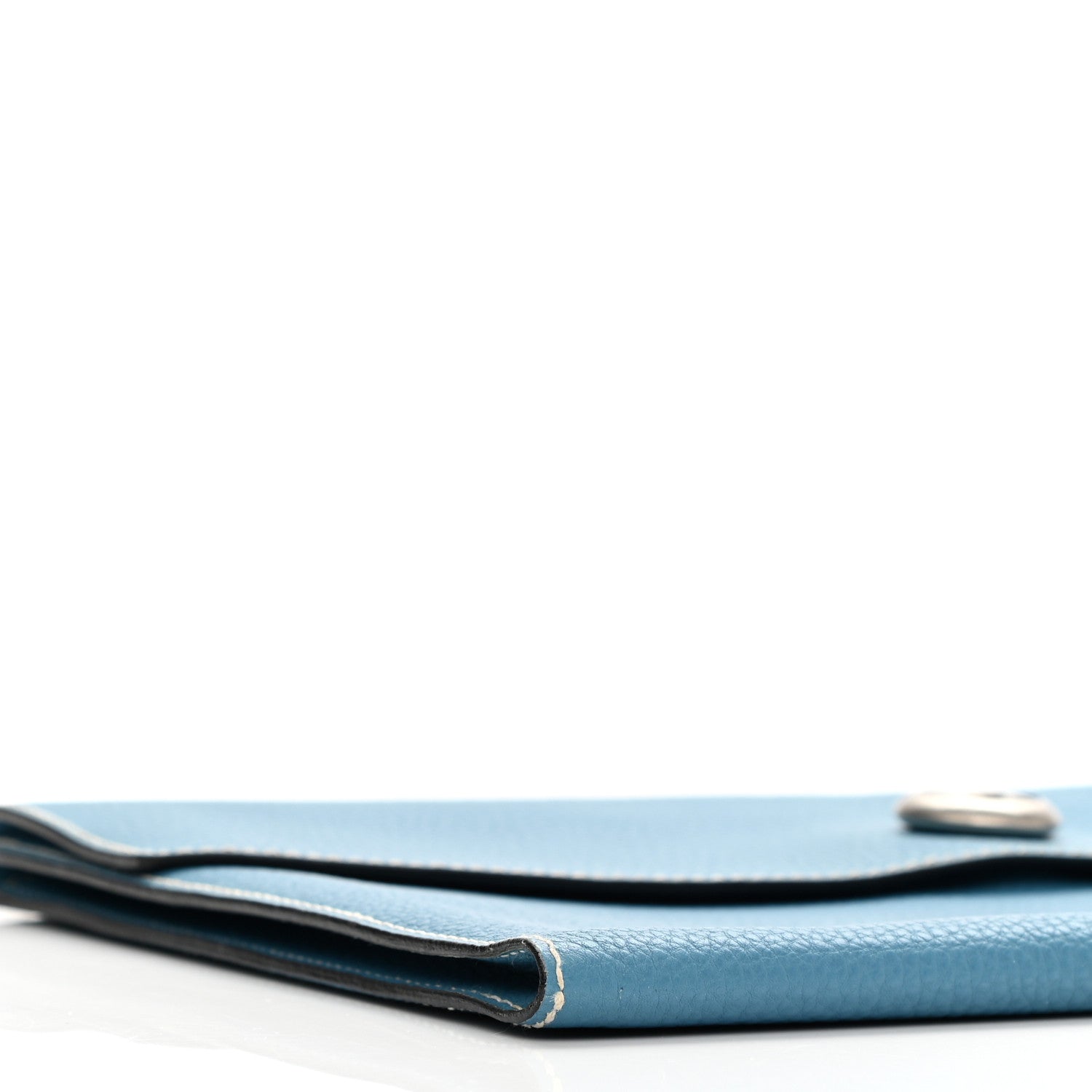 Hermes Togo Pochette Rio Blue Jean 8 of 10