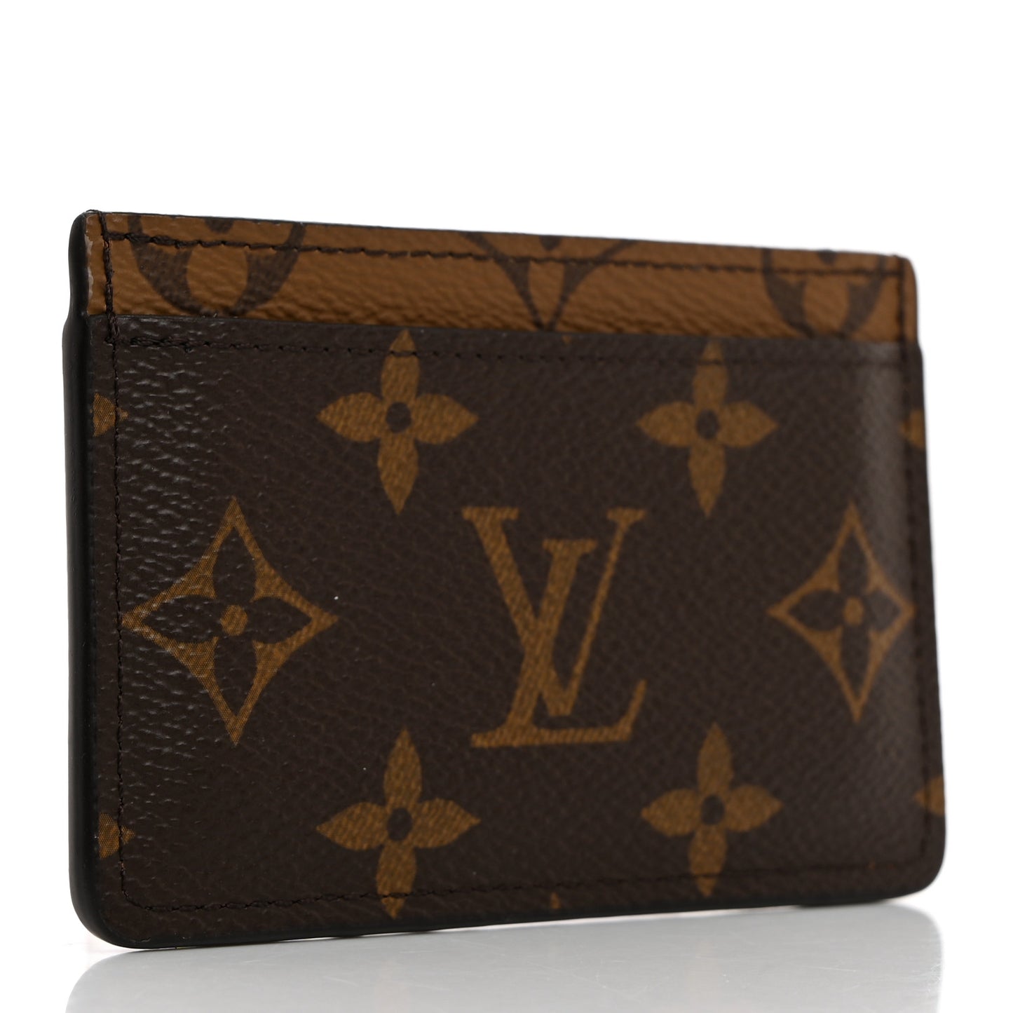 Reverse Monogram Card Holder