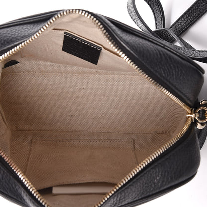 Gucci Pebbled Calfskin Small Soho Disco Bag Black 5 of 10