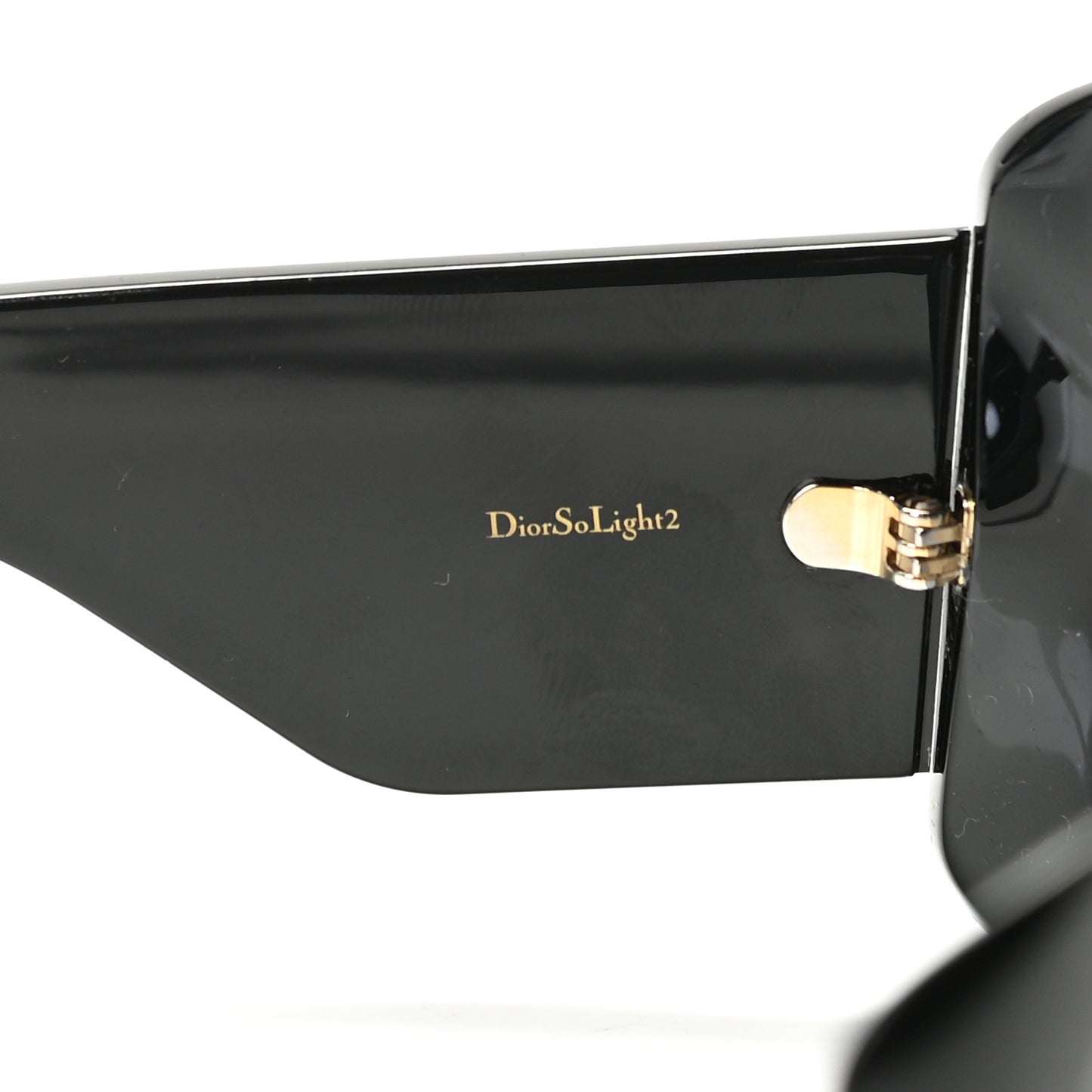 Acetate DiorSo Light 2 Shield Sunglasses Black
