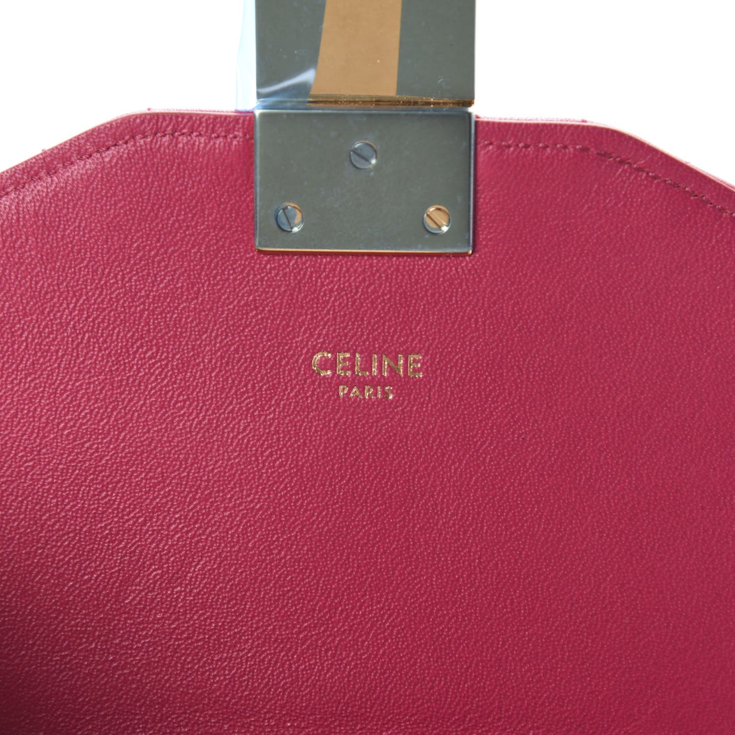 Calfskin Quilted Medium C Bag Pink