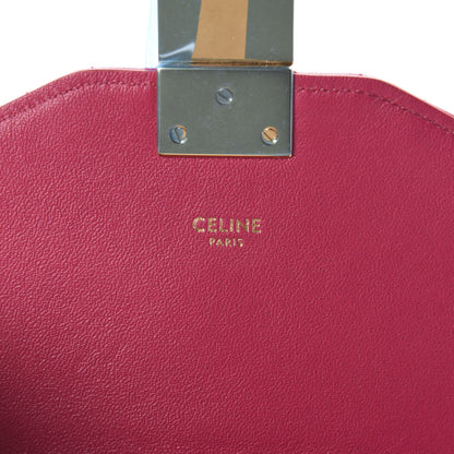 Celine Calfskin Quilted Medium C Bag Pink 8 of 11