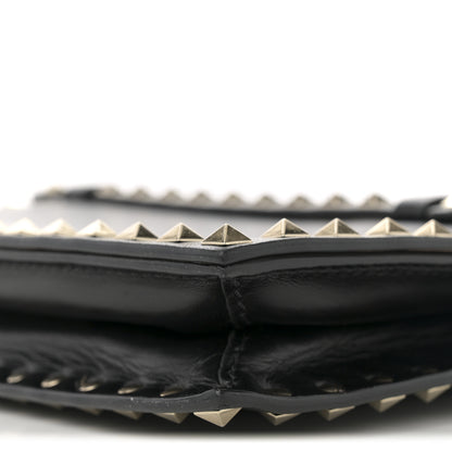 Valentino Garavani Nappa Small Rockstud Wristlet Clutch Black 9 of 11