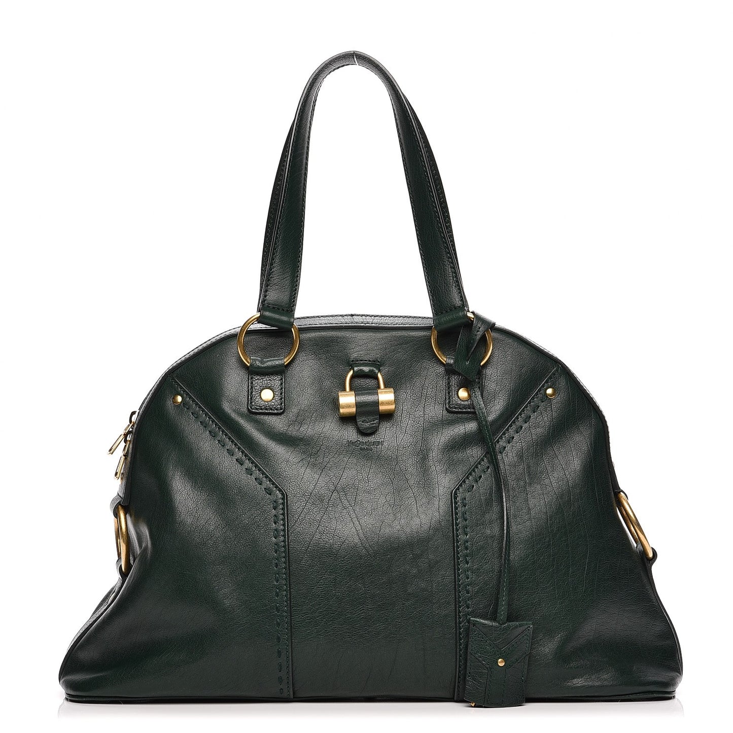 Calfskin Large Muse Green