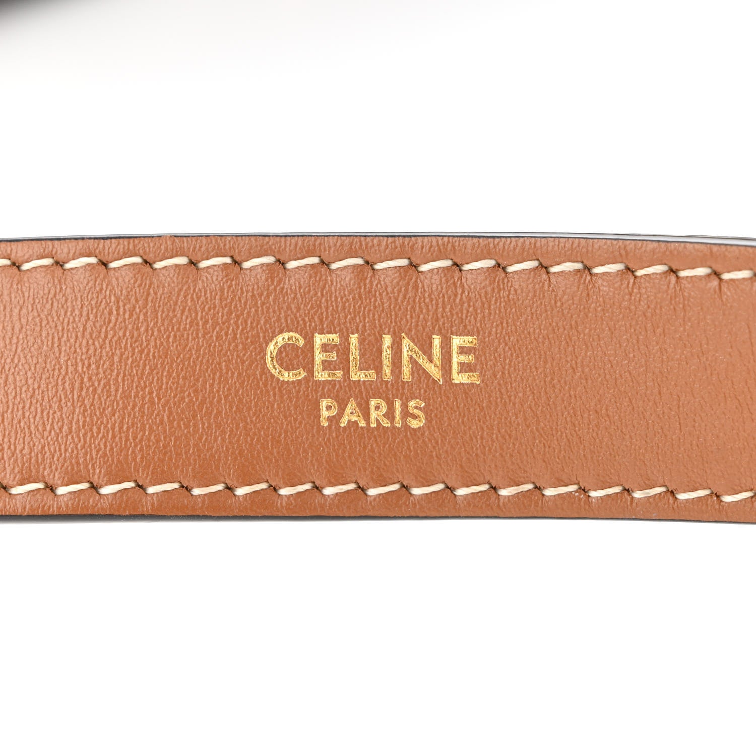 Celine Canvas Calfskin Ava Triomphe Shoulder Bag Blue 6 of 11