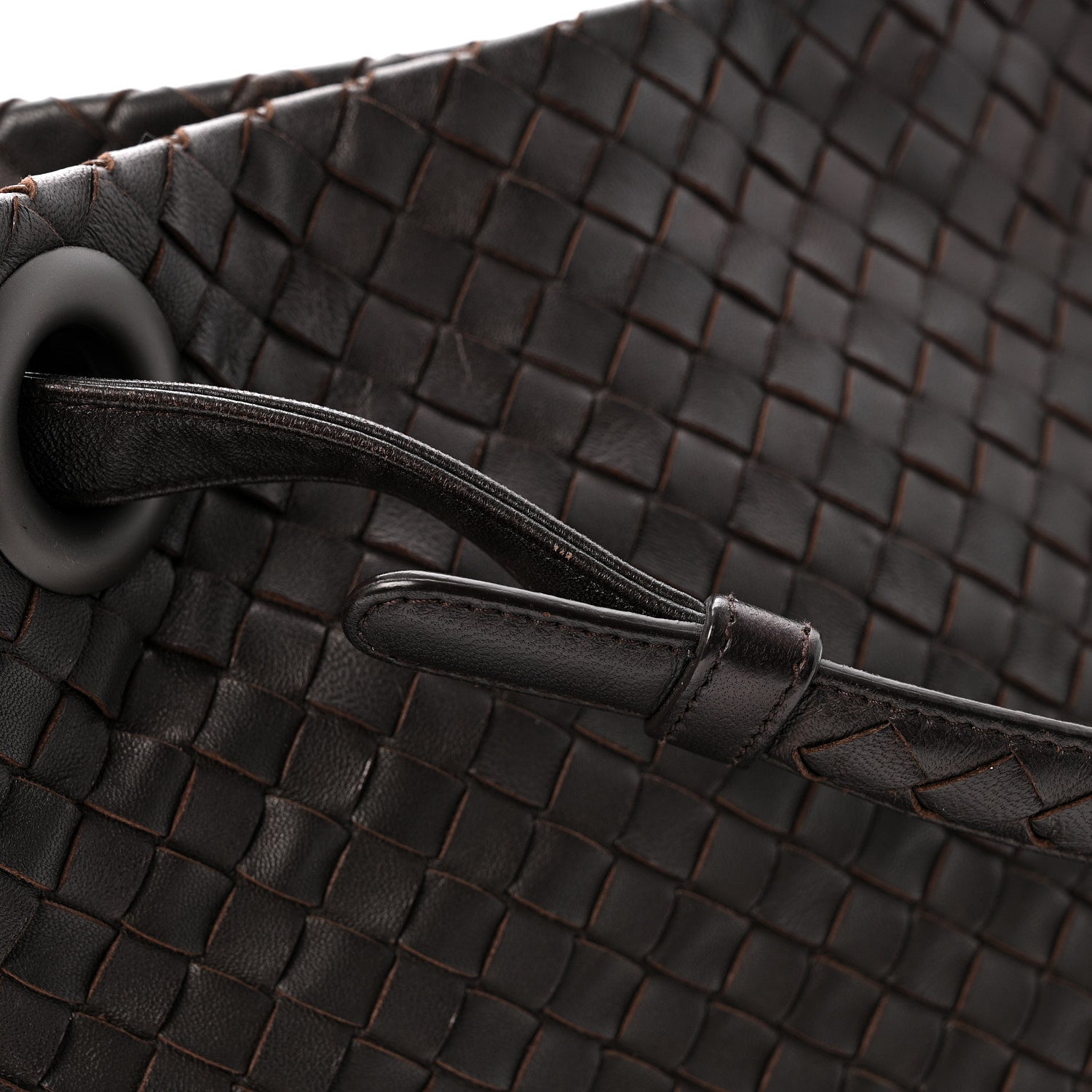 Bottega Veneta Nappa Intrecciato Garda Bag Ebano 14 of 15
