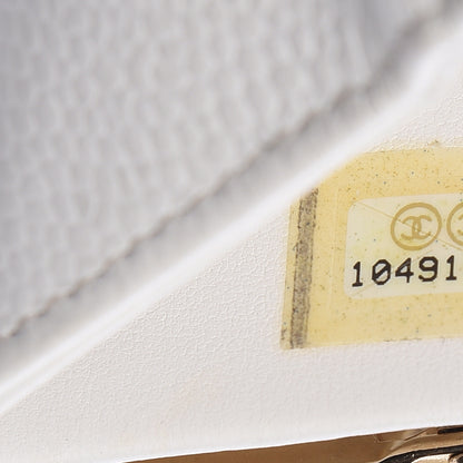 Chanel Caviar Timeless CC French Wallet White 8 of 11