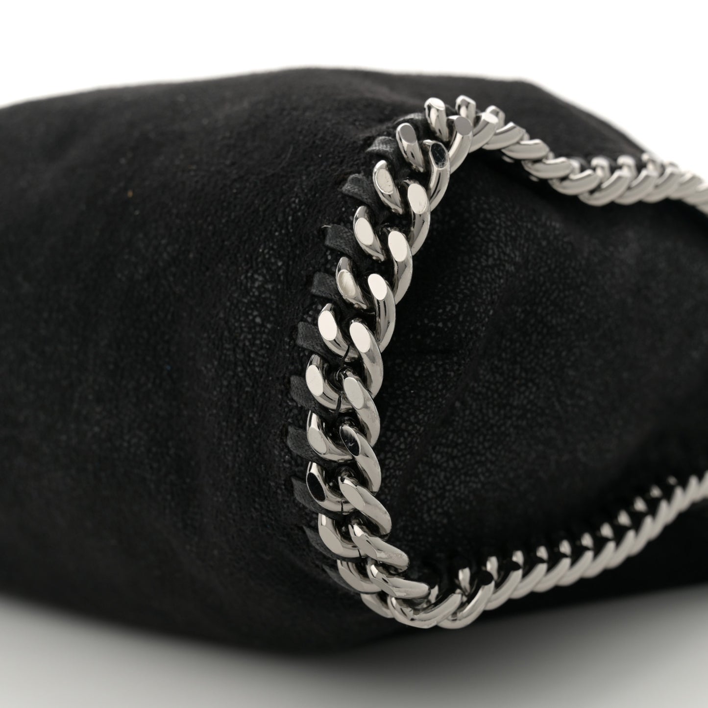 Shaggy Deer Small Falabella Tote Black