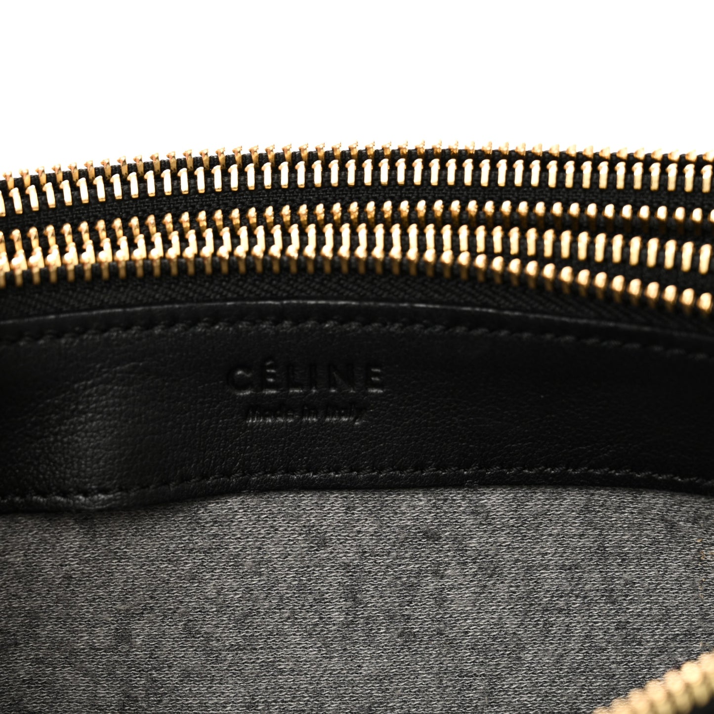 Lambskin Large Trio Crossbody Bag Black