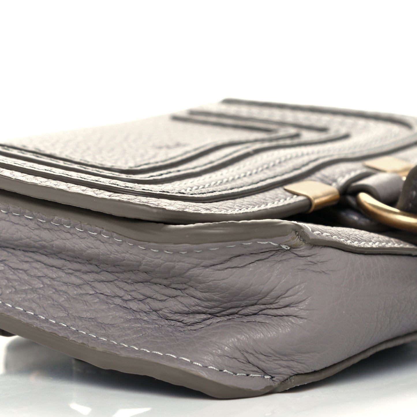 Calfskin Marcie Convertible Belt Bag Cashmere Grey