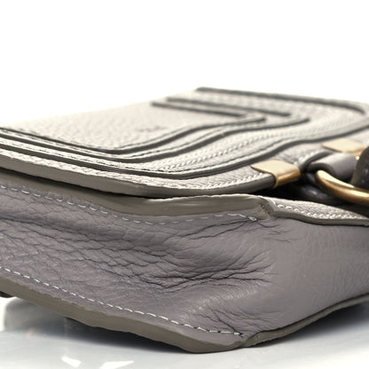 Chloe Calfskin Marcie Convertible Belt Bag Cashmere Grey 8 of 9