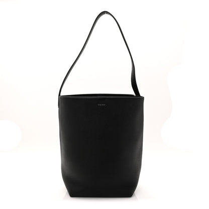 The Row Grained Calfskin Medium N/S Park Tote Black 1 of 10