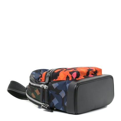 MCM Nylon Camo Dieter Munich Lion Backpack Multicolor 3 of 7