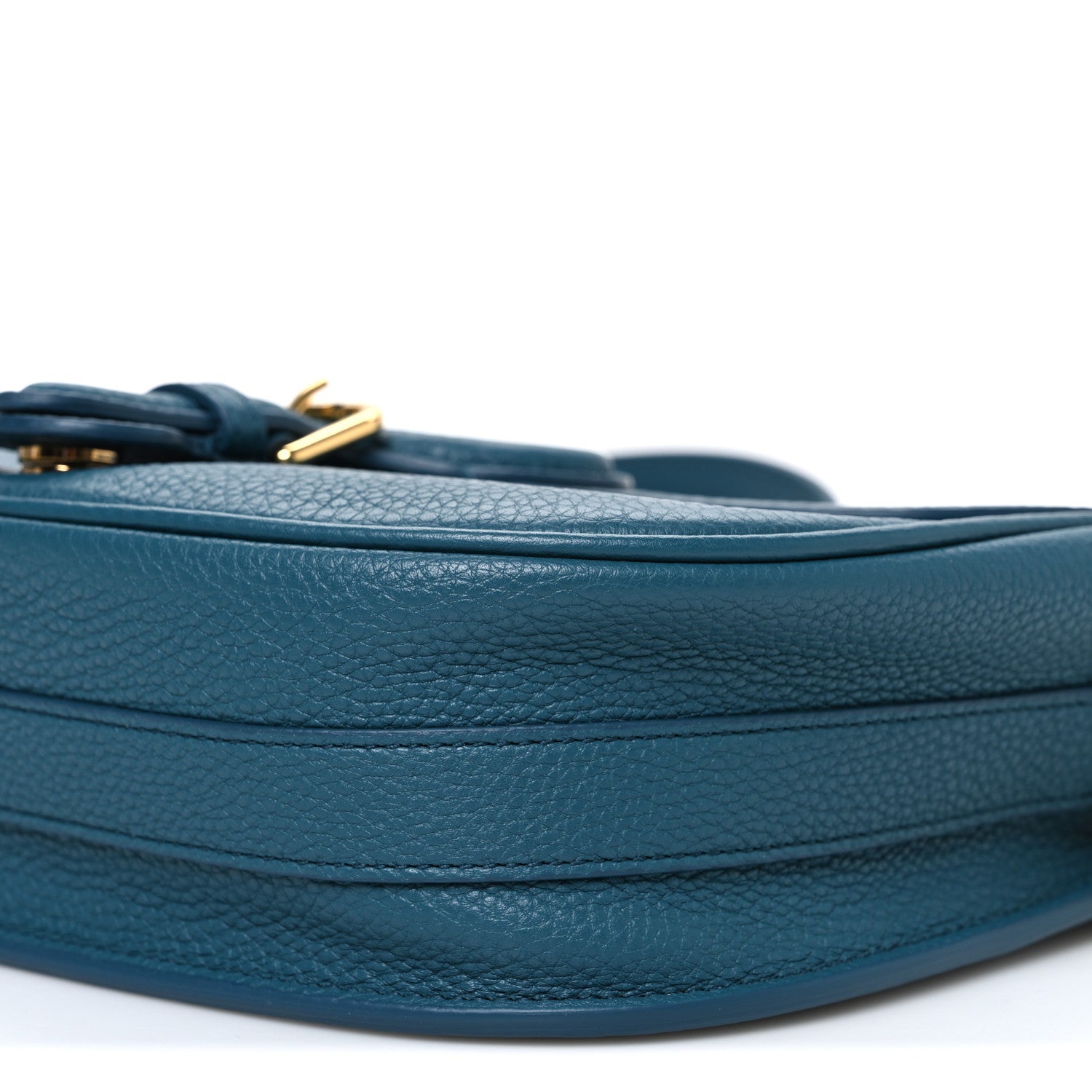 Christian Dior Grained Calfskin Medium Bobby Flap Steel Blue 10 of 10