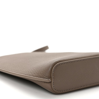 Loro Piana Grained Calfskin Bale Phone Case Warm Mastic 7 of 8