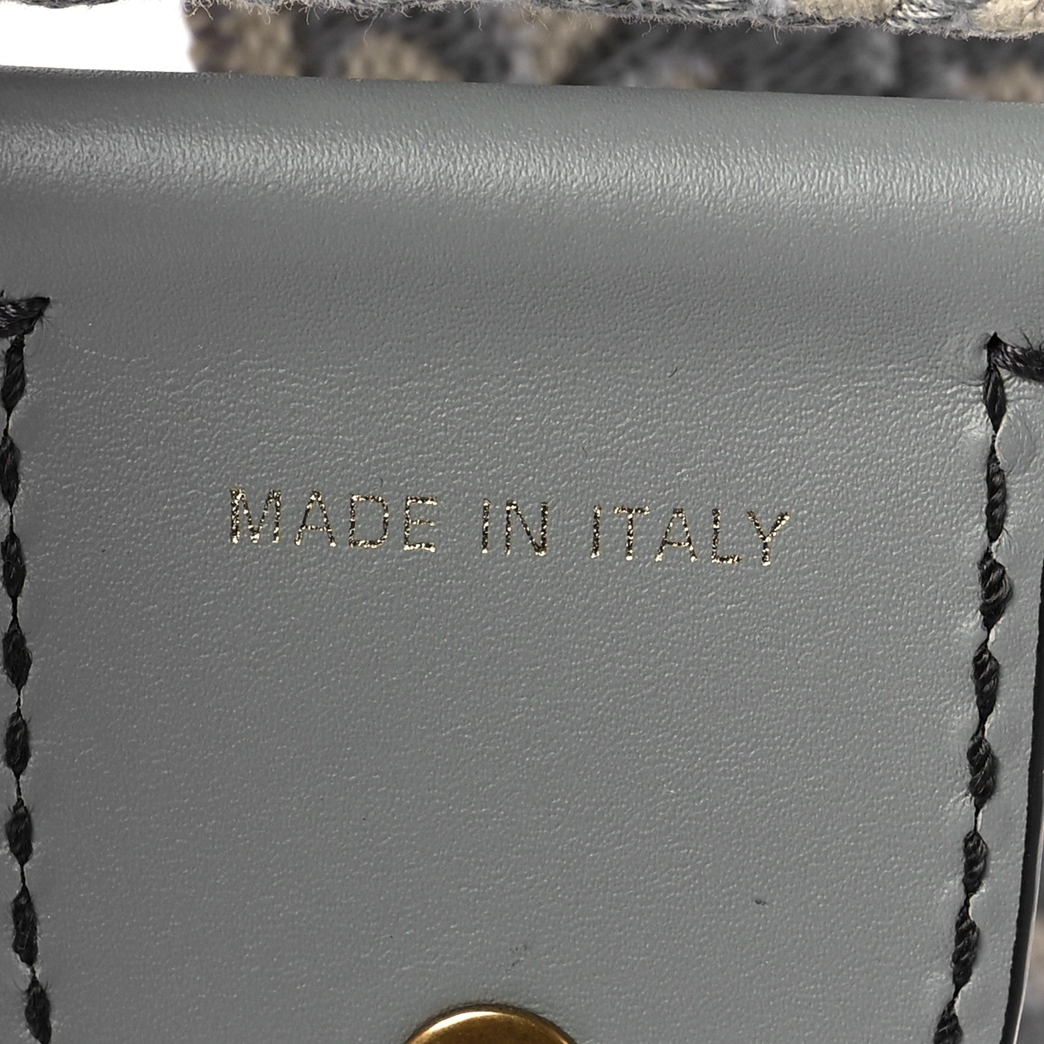 Christian Dior Oblique Adjustable Shoulder Strap Grey 3 of 5