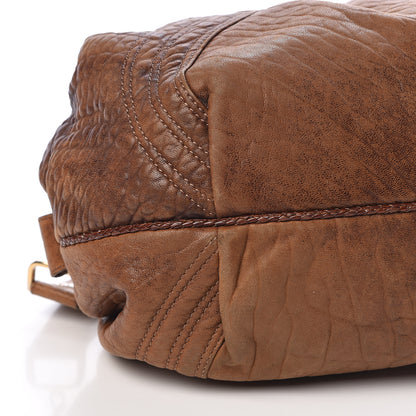 Fendi Nappa Nuvolata Spy Bowler Cognac 9 of 11