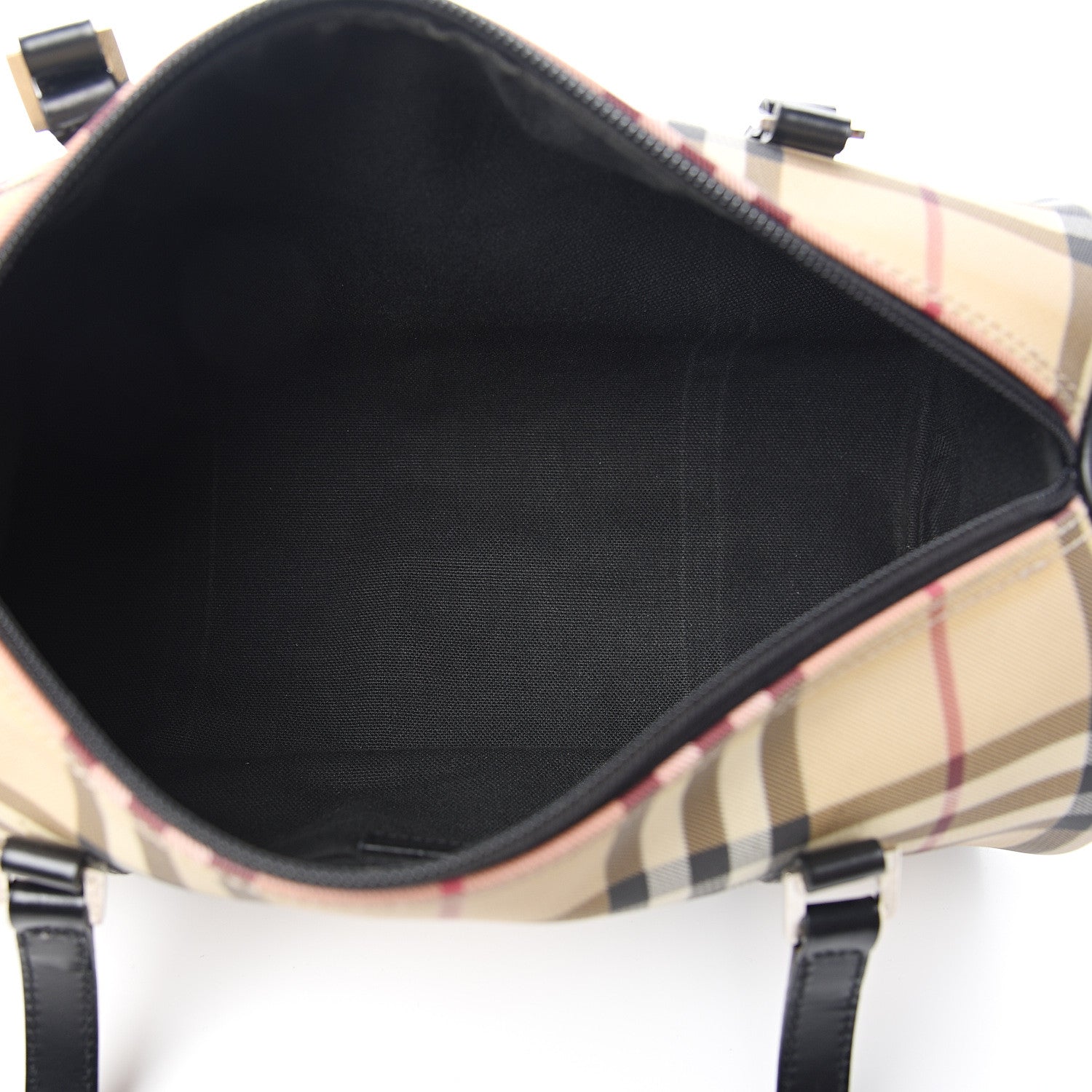 Burberry House Check Barrel Bag Black 4 of 9