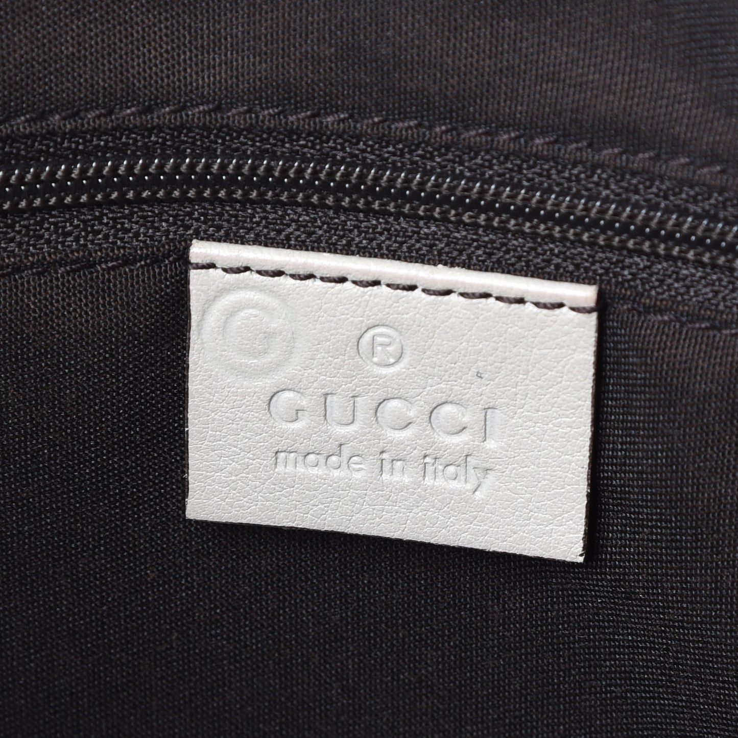 Monogram Medium Flat Messenger Bag Off White