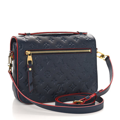 Louis Vuitton Empreinte Pochette Metis Marine Rouge 3 of 9