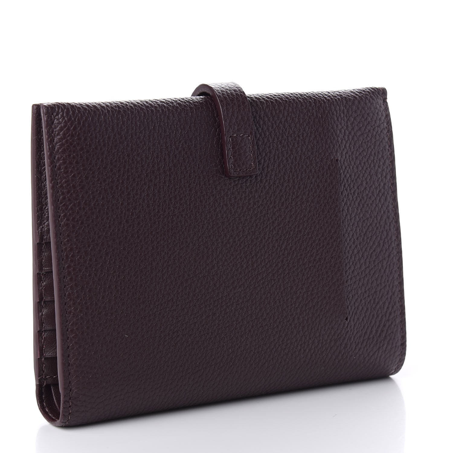 Burberry Grainy Calfskin Monogram Motif Folding Wallet Brown 3 of 6