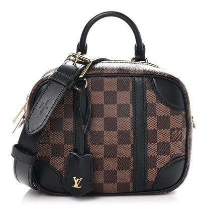 Louis Vuitton Damier Ebene Valisette Souple BB Black 1 of 9