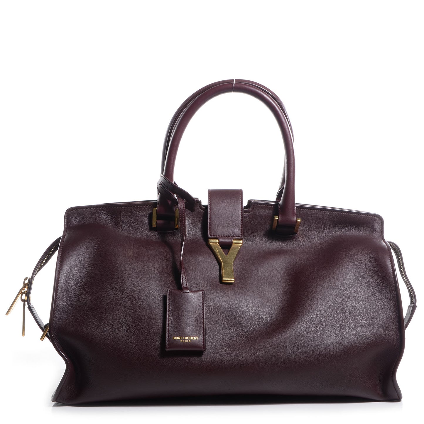 Smooth Calfskin Medium Classic Y Cabas Bordeaux