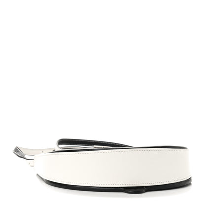 Loewe Soft Calfskin Heel Bag Black Soft White 4 of 9